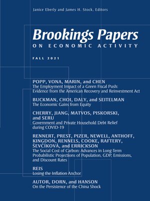 cover image of Brookings Papers on Economic Activity